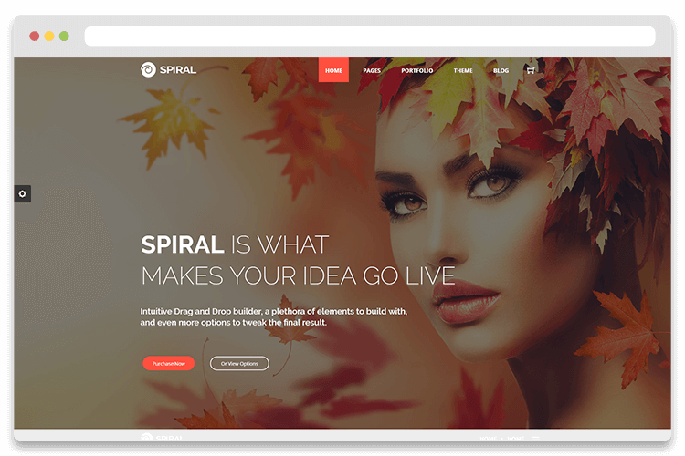 Spiral WordPress Theme